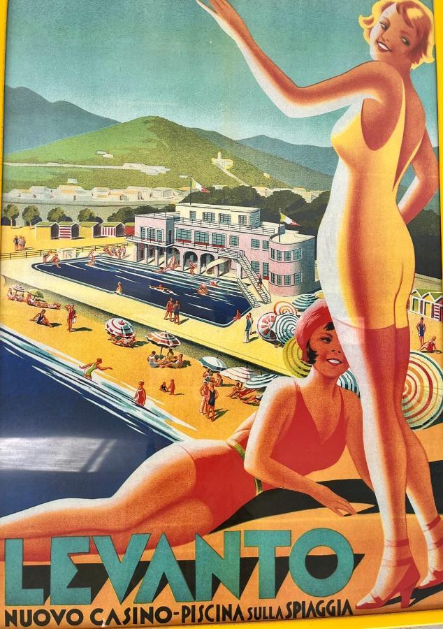 La Perla Del Mare Apartment Levanto Luaran gambar